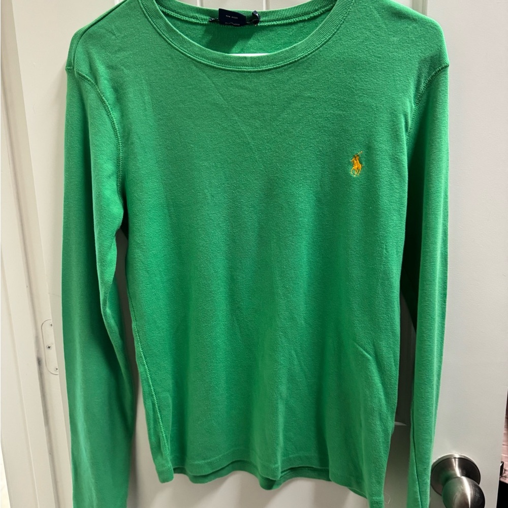Ralph Lauren Sport Green Cotton Top